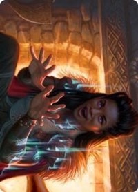 Birgi, God of Storytelling Art Card [Kaldheim: Art Series] - Destination Retro