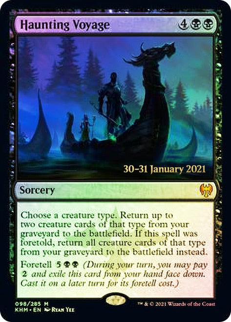 Haunting Voyage  [Kaldheim Prerelease Promos] - Destination Retro