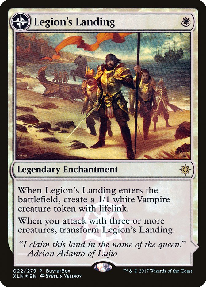 Legion's Landing // Adanto, the First Fort (Buy-A-Box) [Ixalan Treasure Chest] - Destination Retro