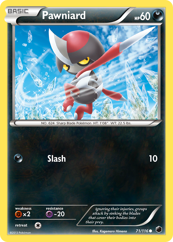 Pawniard (71/116) [Black & White: Plasma Freeze] - Destination Retro