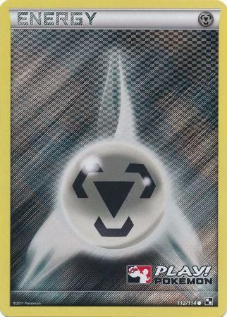 Metal Energy (112/114) (Play Pokemon Promo) [Black & White: Base Set] - Destination Retro