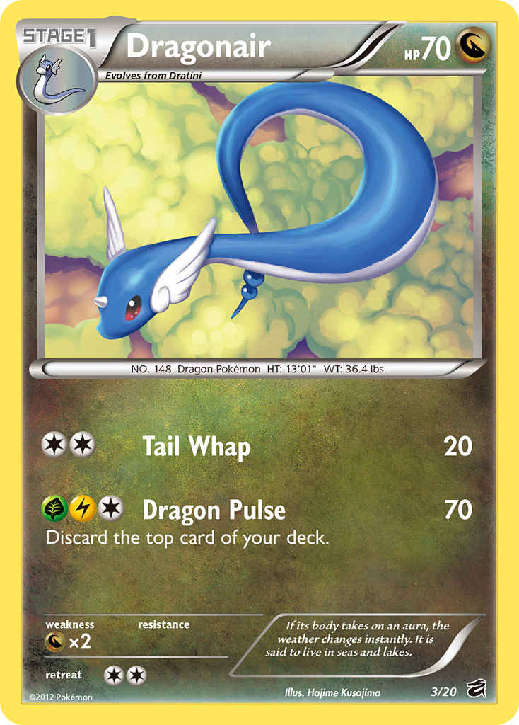 Dragonair (3/20) [Black & White: Dragon Vault] - Destination Retro