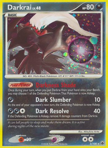 Darkrai (3/100) [Diamond & Pearl: Majestic Dawn] - Destination Retro