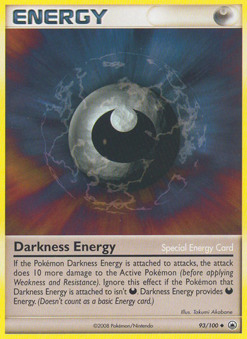 Darkness Energy (93/100) [Diamond & Pearl: Majestic Dawn] - Destination Retro