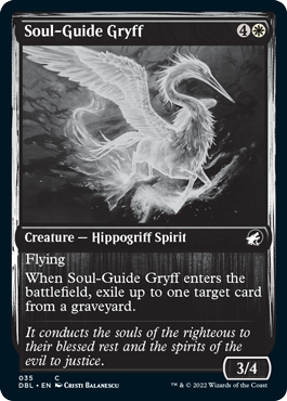 Soul-Guide Gryff [Innistrad: Double Feature] - Destination Retro