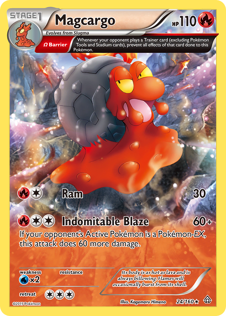 Magcargo (24/160) [XY: Primal Clash] - Destination Retro