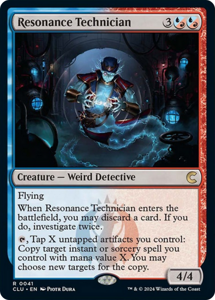 Resonance Technician [Ravnica: Clue Edition] - Destination Retro