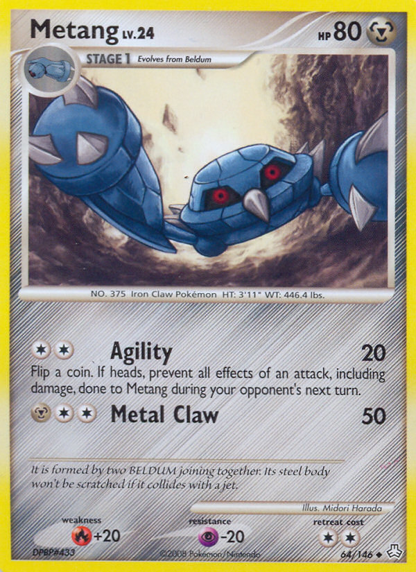 Metang (64/146) [Diamond & Pearl: Legends Awakened] - Destination Retro