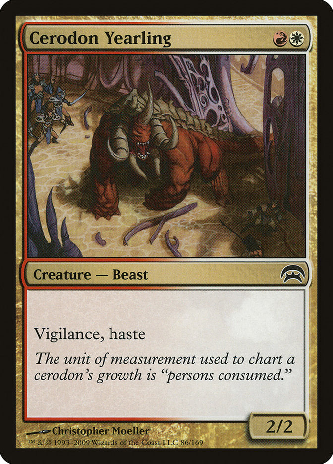 Cerodon Yearling [Planechase] - Destination Retro