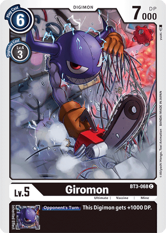 Giromon [BT3-068] [Release Special Booster Ver.1.5] - Destination Retro