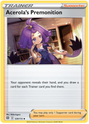 Acerola's Premonition (129/172) [Sword & Shield: Brilliant Stars] - Destination Retro