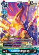 Cannondramon [BT10-028] [Xros Encounter Pre-Release Cards] - Destination Retro