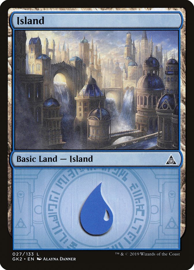 Island (27) [Ravnica Allegiance Guild Kit] - Destination Retro