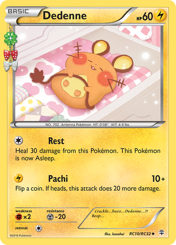 Dedenne (RC10/RC32) [XY: Generations] - Destination Retro