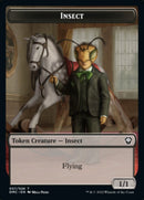 Soldier // Insect Double-sided Token [Dominaria United Tokens] - Destination Retro