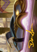 Mysterious Limousine Art Card (Gold-Stamped Signature) [Streets of New Capenna Art Series] - Destination Retro