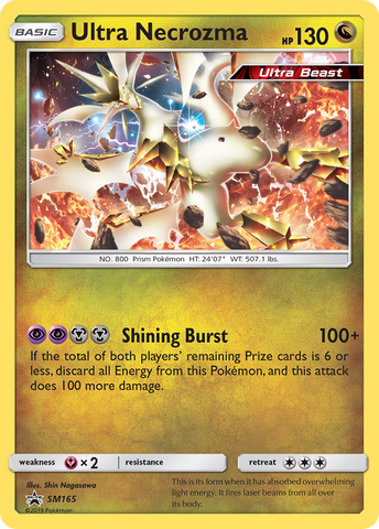 Ultra Necrozma (SM165) [Sun & Moon: Black Star Promos] - Destination Retro