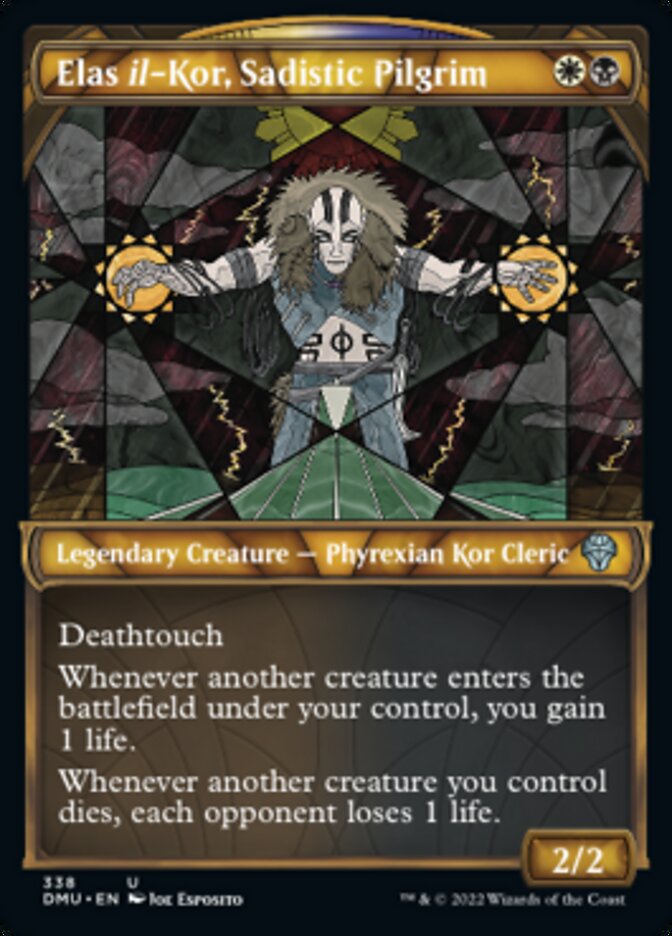 Elas il-Kor, Sadistic Pilgrim (Showcase Textured) [Dominaria United] - Destination Retro