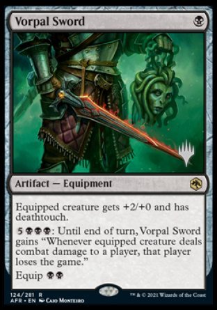 Vorpal Sword (Promo Pack) [Dungeons & Dragons: Adventures in the Forgotten Realms Promos] - Destination Retro