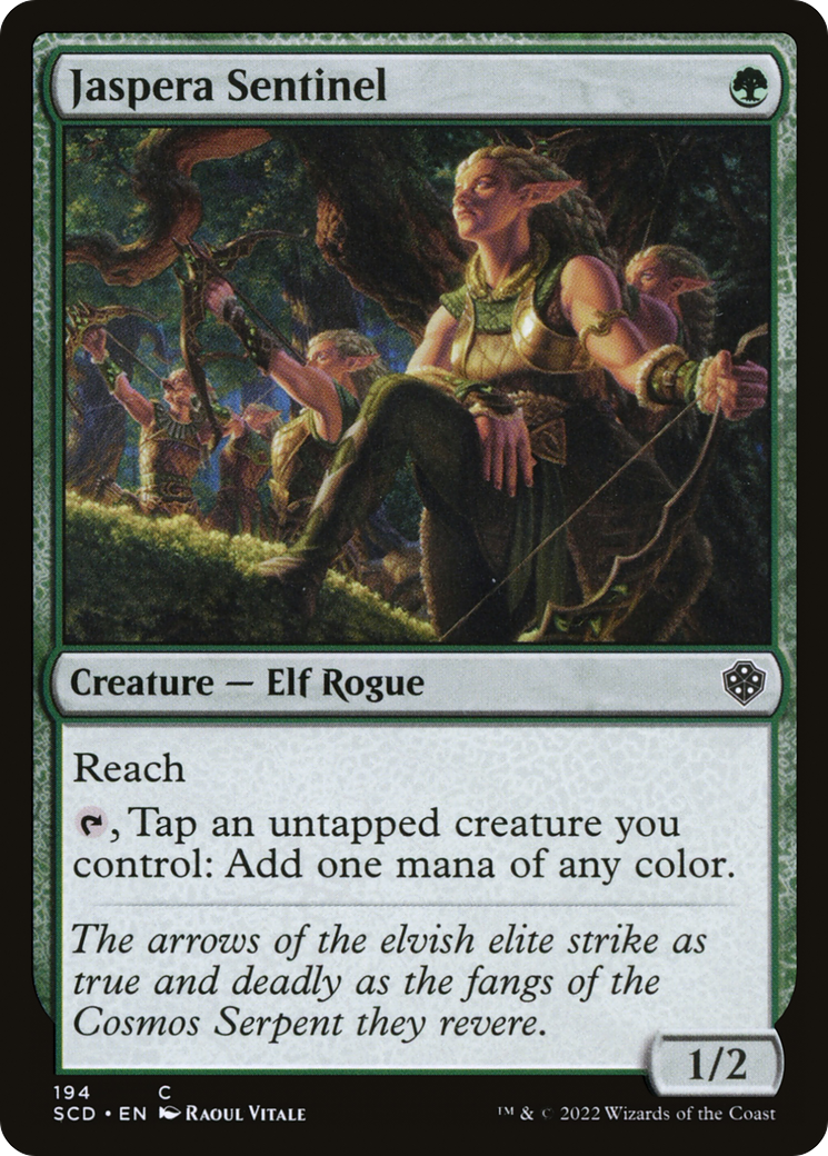 Jaspera Sentinel [Starter Commander Decks] - Destination Retro