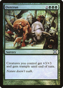 Overrun (Premium Foil) [Tenth Edition] - Destination Retro