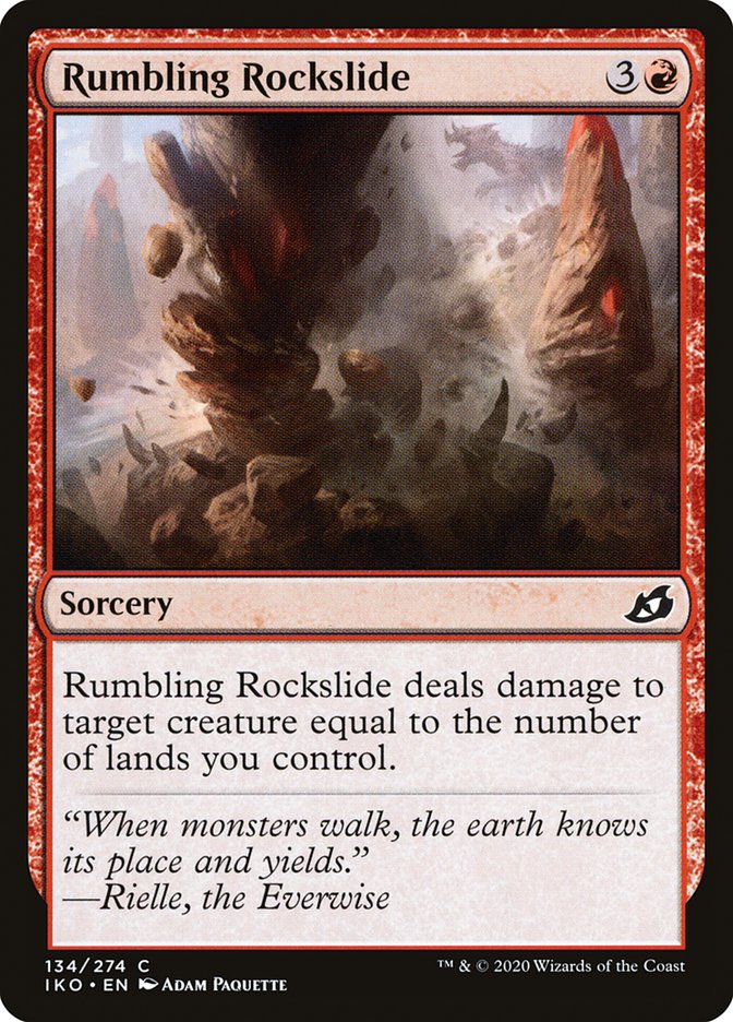 Rumbling Rockslide [Ikoria: Lair of Behemoths] - Destination Retro