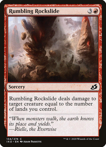 Rumbling Rockslide [Ikoria: Lair of Behemoths] - Destination Retro