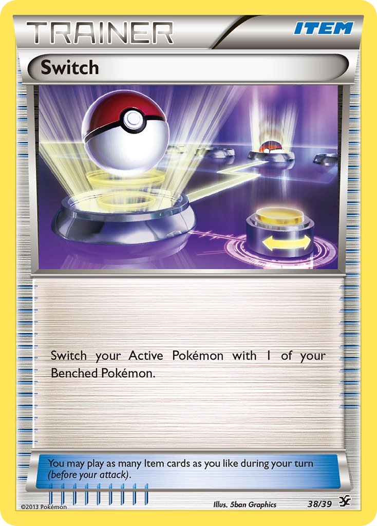 Switch (38/39) [XY: Kalos Starter Set] - Destination Retro