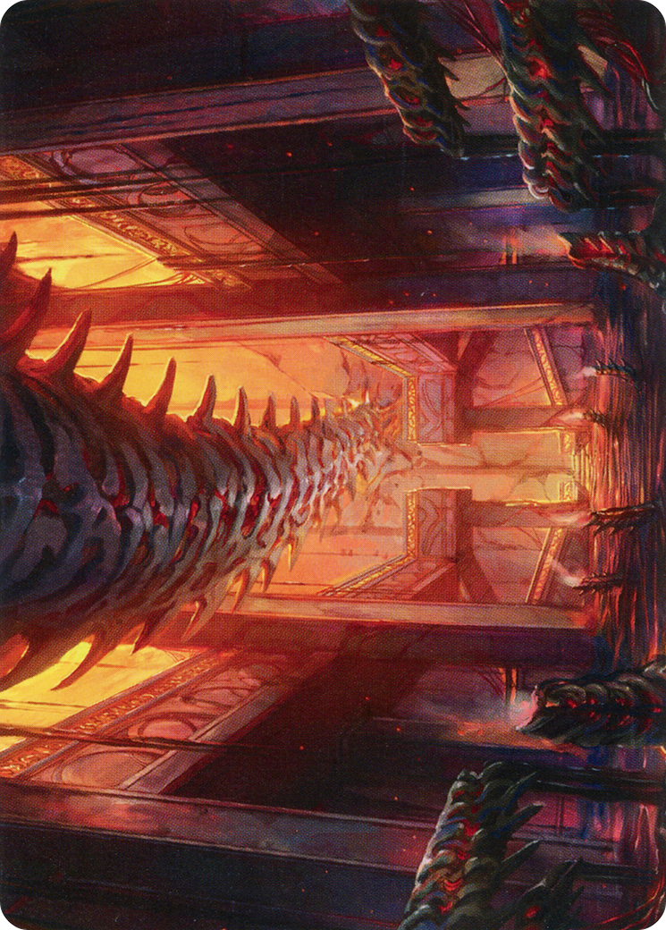 Bloodfell Caves Art Card [March of the Machine Art Series] - Destination Retro