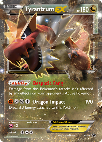 Tyrantrum EX (XY70) [XY: Black Star Promos] - Destination Retro