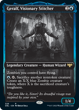 Geralf, Visionary Stitcher [Innistrad: Double Feature] - Destination Retro