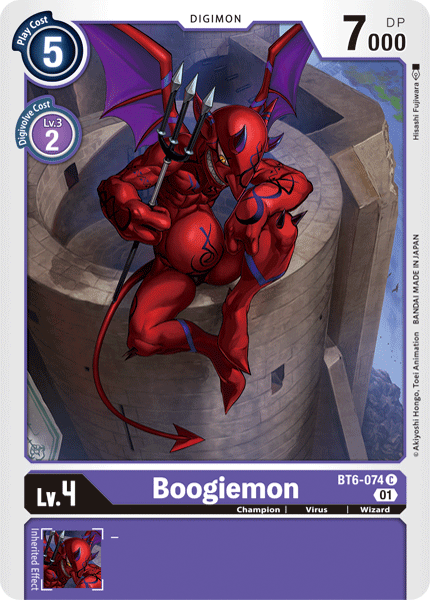 Boogiemon [BT6-074] [Double Diamond] - Destination Retro