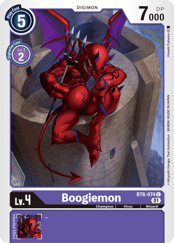Boogiemon [BT6-074] [Double Diamond] - Destination Retro
