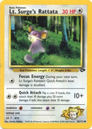 Lt. Surge's Rattata (85/132) [Gym Challenge Unlimited] - Destination Retro