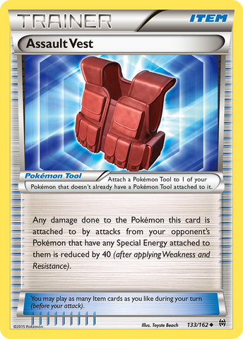 Assault Vest (133/162) [XY: BREAKthrough] - Destination Retro