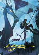 Hatching Plans Art Card (Gold-Stamped Signature) [Wilds of Eldraine Art Series] - Destination Retro