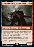 Baeloth Barrityl, Entertainer [Commander Legends: Battle for Baldur's Gate] - Destination Retro