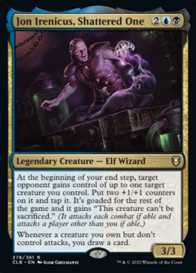 Jon Irenicus, Shattered One [Commander Legends: Battle for Baldur's Gate] - Destination Retro