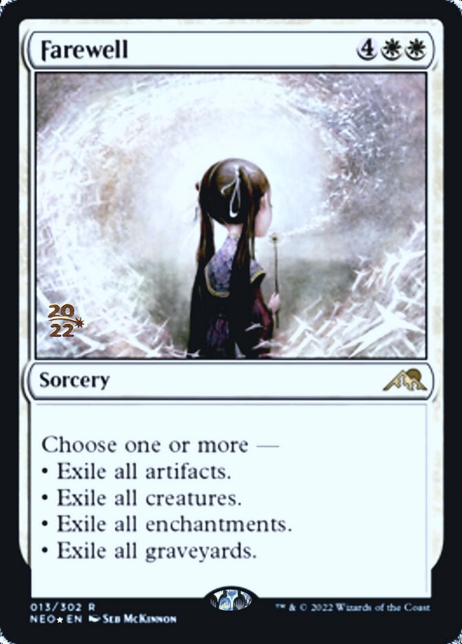 Farewell [Kamigawa: Neon Dynasty Prerelease Promos] - Destination Retro