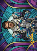 Aron, Benalia's Ruin Art Card (Gold-Stamped Signature) [Dominaria United Art Series] - Destination Retro
