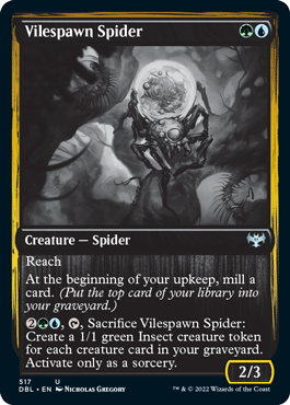 Vilespawn Spider [Innistrad: Double Feature] - Destination Retro