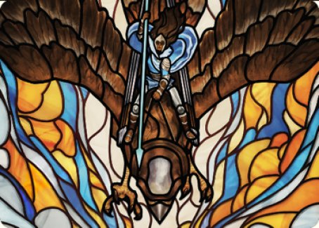 Tura Kennerud, Skyknight Art Card [Dominaria United Art Series] - Destination Retro