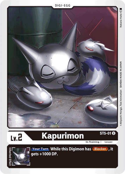 Kapurimon [ST5-01] [Starter Deck: Machine Black] - Destination Retro
