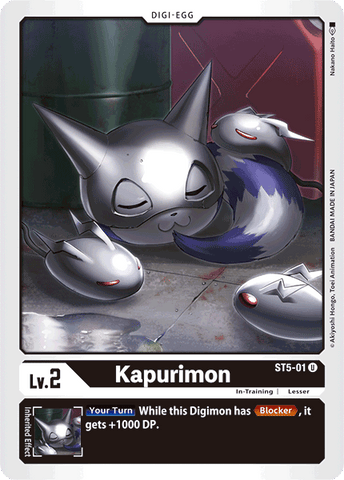 Kapurimon [ST5-01] [Starter Deck: Machine Black] - Destination Retro