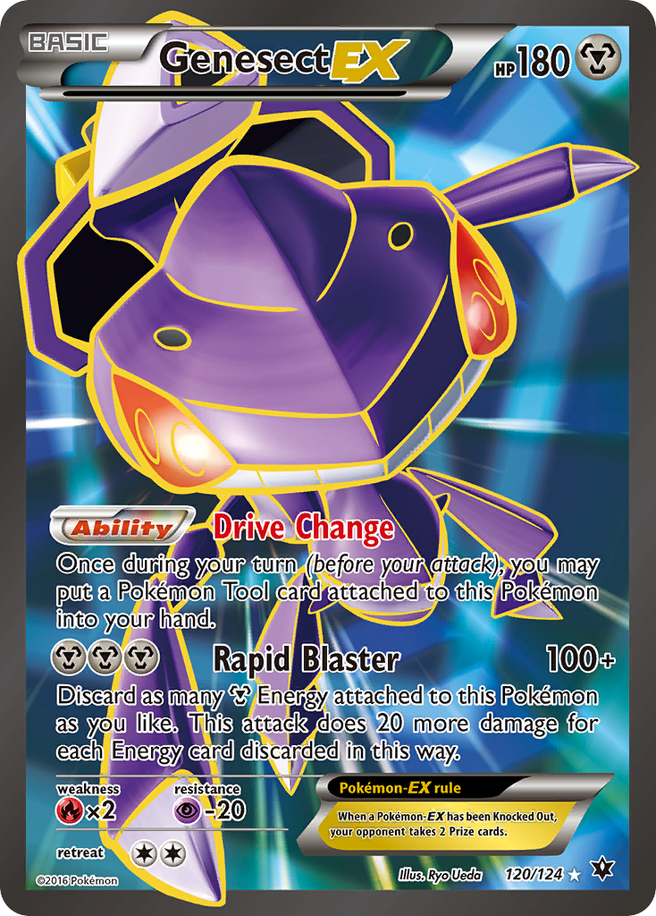 Genesect EX (120/124) [XY: Fates Collide] - Destination Retro