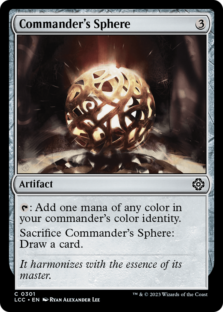 Commander's Sphere [The Lost Caverns of Ixalan Commander] - Destination Retro