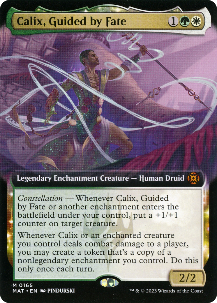 Calix, Guided by Fate (Extended Art) [March of the Machine: The Aftermath] - Destination Retro