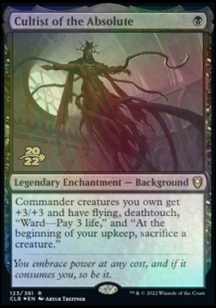 Cultist of the Absolute [Commander Legends: Battle for Baldur's Gate Prerelease Promos] - Destination Retro