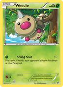 Weedle (1/39) [XY: Kalos Starter Set] - Destination Retro