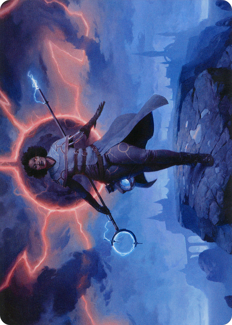 Rona, Herald of Invasion Art Card [March of the Machine Art Series] - Destination Retro